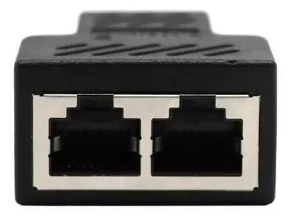 Imagem de Duplicador De Saída Cabo De Rede Rj45 Splitte Divisor Y 1x2