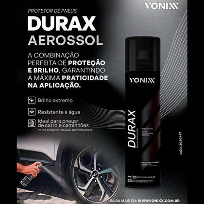 Imagem de Durax Aerossol Protetor De Pneus 210g 400ml Vonixx