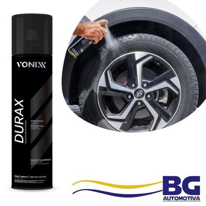 Imagem de Durax Vonixx Pretinho Brilho Molhado Aerossol 400ml