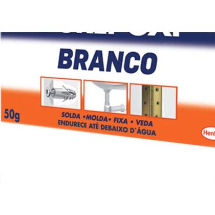 Imagem de Durepoxi 50G Branco Henkel - Kit C/12 Unidades