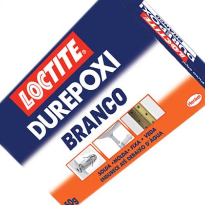 Imagem de Durepoxi 50G Branco Henkel - Kit C/12 Unidades