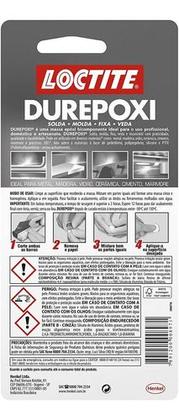 Imagem de Durepoxi Profissional Massa Molda Solda Fixa Veda Adesiva