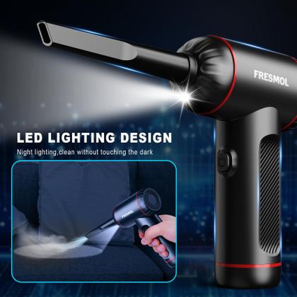 Imagem de Duster de Ar Comprimido FRESMOL 100000 RPM com Luz LED