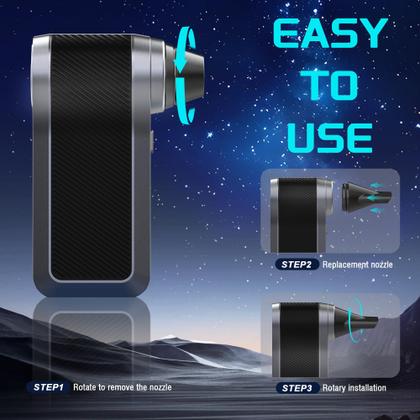 Imagem de Duster de ar elétrico JUFINX 130000RPM com motor sem escova