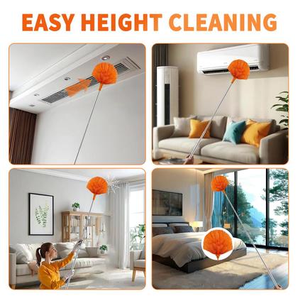 Imagem de Duster Hohoky Cobweb com poste de extensão de microfibra de 2,8 m