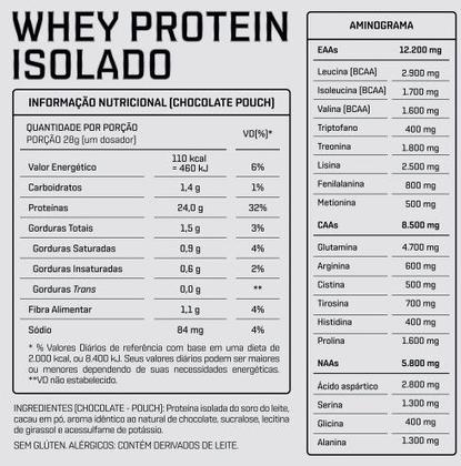 Imagem de Dux - whey protein isolado 1,8kg chocolate