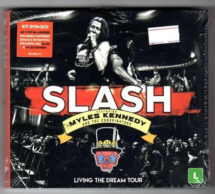 Imagem de DVD+2 CDs Slash, Myles Kennedy - Living The Dream Tour