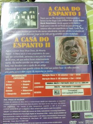 Imagem de Dvd a casado espanto 1 e 2 - a espantomania em dose dupla