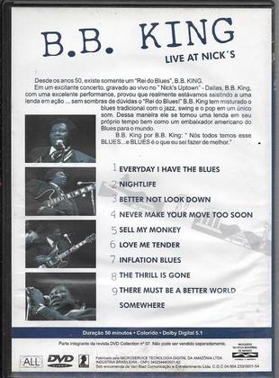 Imagem de Dvd - B.b. King - Live At Nick's