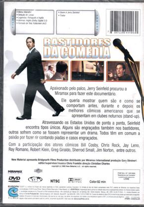 Imagem de DVD Bastidores da Comédia - Jerry Seinfeld e Chris Rock
