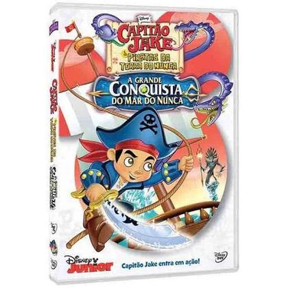 Imagem de DVD Capitão Jake E Os Piratas Da Terra Do Nunca A Grande Conquista Do Mar