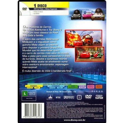 Imagem de DVD Carros 2 Disney Pixar Original