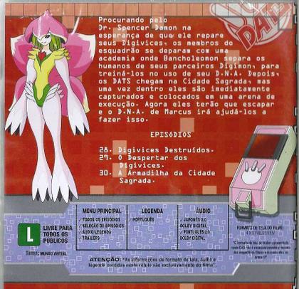 Imagem de DVD Digimon Volume 10 A Cidade Sagrada - Original