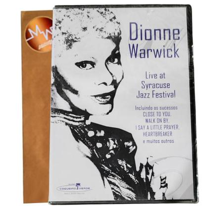 Imagem de Dvd dionne warwick - live at syracuse jazz festival