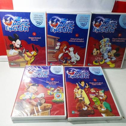 Imagem de Dvd Disney Magic English - Volume  4,5,7,8,9(5 DVDS)