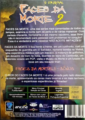 Imagem de DVD Faces da Morte 2 Original Impróprio Chocante Devastador