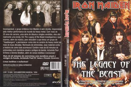 DVD Iron Maiden - The Legacy of The Beast Original - UNIVERSAL