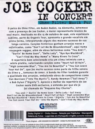 Imagem de DVD Joe Cocker In Concert