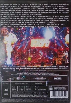Imagem de DVD Kiss The Second Coming