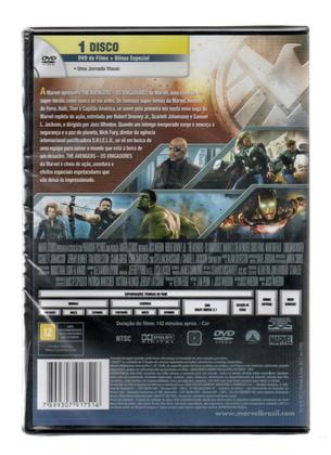Dvd Marvels Avengers - Os Vingadores - Filmes de Ação e Aventura