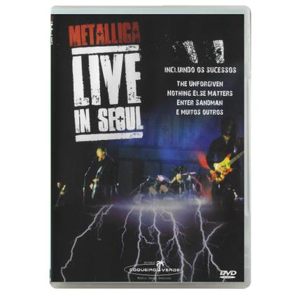 Imagem de DVD Metallica Live In Seoul