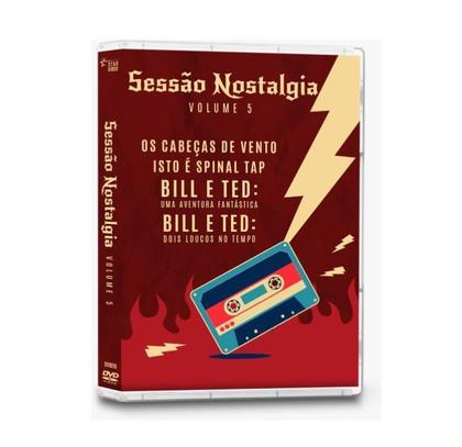 Imagem de Dvd Nostalgia Vol 5 Bill E Ted 1 2 Cabeças Vento Spinal Tap