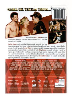 Imagem de Dvd O Maior Espetáculo Da Terra