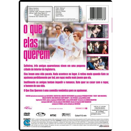 Imagem de DVD O Que Elas Querem - Europa