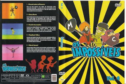 Imagem de DVD Os Impossíveis Coleção com 4 DVDs