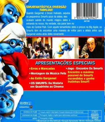 Imagem de DVD Os Smurfs - Eles Invadiram a Cidade Original