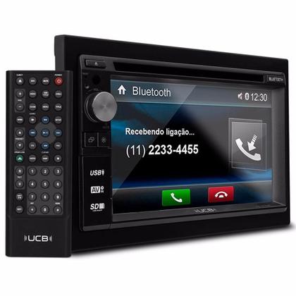 Imagem de Dvd Player Ucb Dm362bt 6.2 Polegadas 2 Din Bluetooth