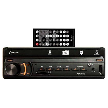 Dvd Retratil Player Automotivo Lenoxx Ad2615 - Dvd Automotivo