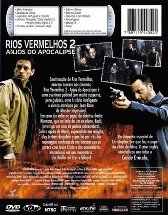 Imagem de DVD Rios Vermelhos 2 - Anjos do Apocalipse Original