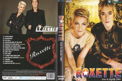 DVD Roxette - Live in Zurich 1991 Raridade Original - ÁGATA