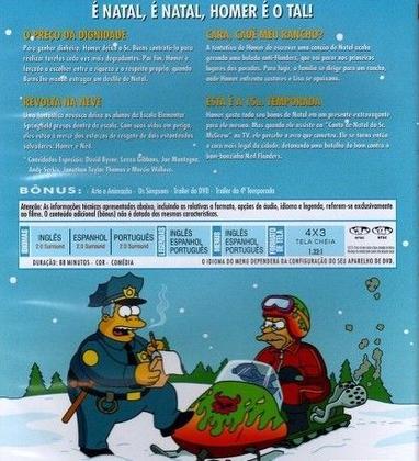 Imagem de DVD Slim O Natal dos Simpsons 2