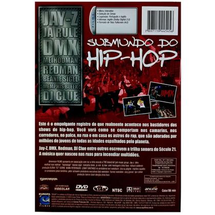 DVD Submundo do Hip-Hop - Jay-Z JaRule DMX Original - Europa