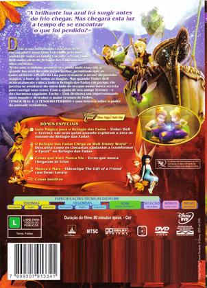 Imagem de DVD TinkerBell e o Tesouro Perdido Original Disney