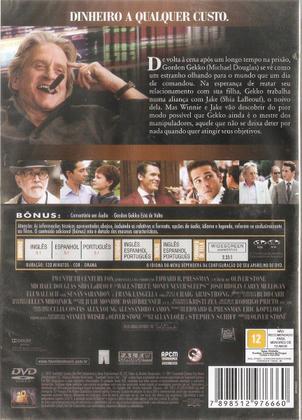 Imagem de Dvd Wall Street O Dinheiro Nunca Dorme