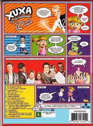 DVD Xuxa só para baixinhos 12 - É só dançar - Som Livre - Livros