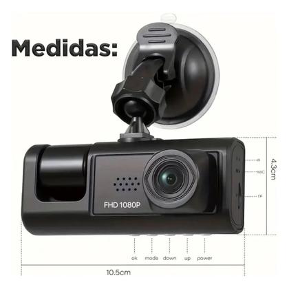 Imagem de Dvr Automotivo Camera Interna Filma Dentro E Fora Com Wifi