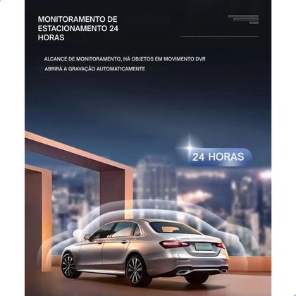 Imagem de Dvr Automotivo Camera Interna Filma Dentro E Fora Com Wifi