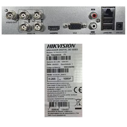 Imagem de DVR - Gravador Turbo HB Hikvision