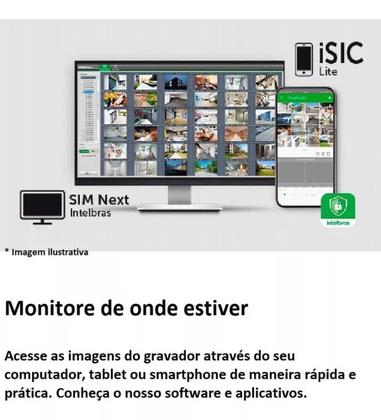 Imagem de Dvr Intelbras 8ch Mhdx 1008c Inteligente C/ Hd 1tb Wd Purple