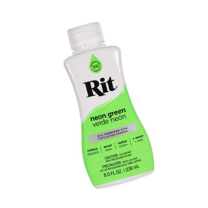 Imagem de Dye Rit Liquid Neon Green 240 ml para tie-dye, ombre, tingido por imersão