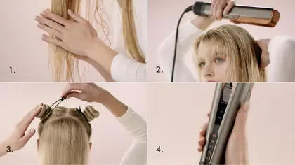 Dyson Airstrait Straightener 220v - Sakura Cherry e Ceramic Pink