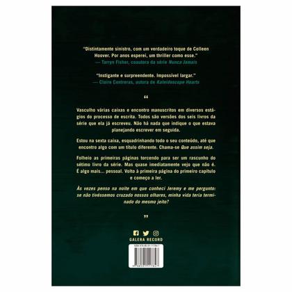 Imagem de É assim que acaba - Colleen Hoover + Verity - Colleen Hoover