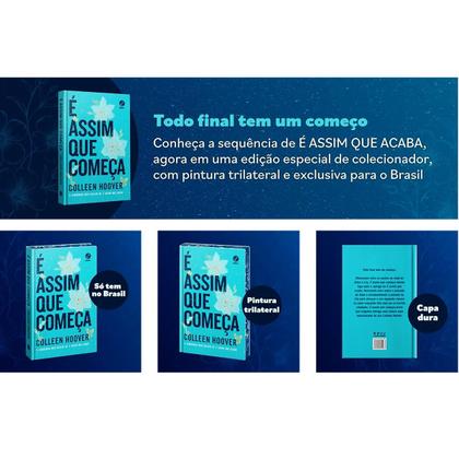 Imagem de É assim que começa, edição especial de colecionador, 2024, Galera