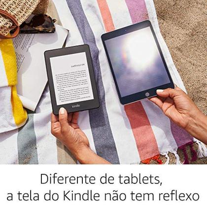 Amazon Kindle Paperwhite 本体ブラック8GB Leitor de Livro Eletrônico - Amazon Kindle Paperwhite (WiFi & 3G