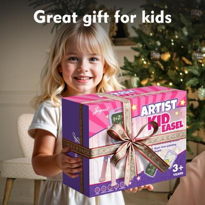 Imagem de Easel Joyooss Art para crianças com placa magnética e acessórios