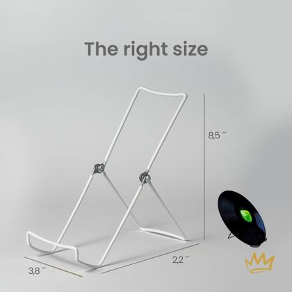 Imagem de Easels KINGDOM SOLUTIONS, pacote com 4, metal branco resistente e durável